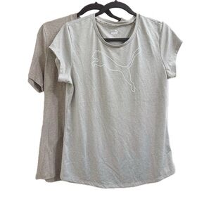 Puma Active Tee Shirt Bundle in Gray
